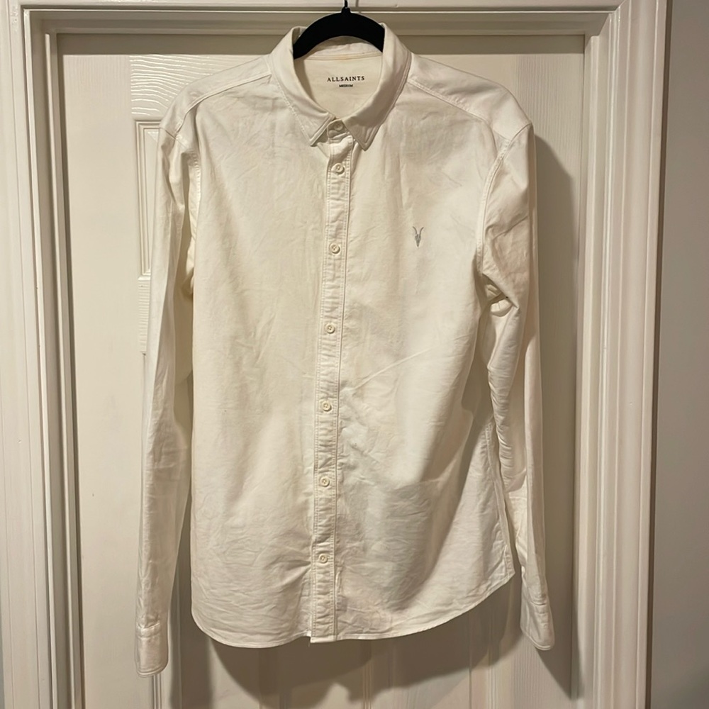 Men’s AllSaints Buttoned Shirt Medium “old money”